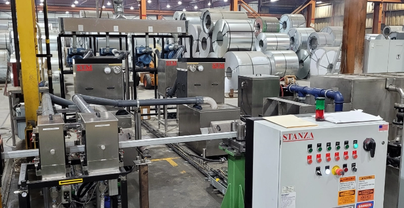 Stanza Machinery - Bien establecida en tecnologías de recubrimiento al vacío y curado.